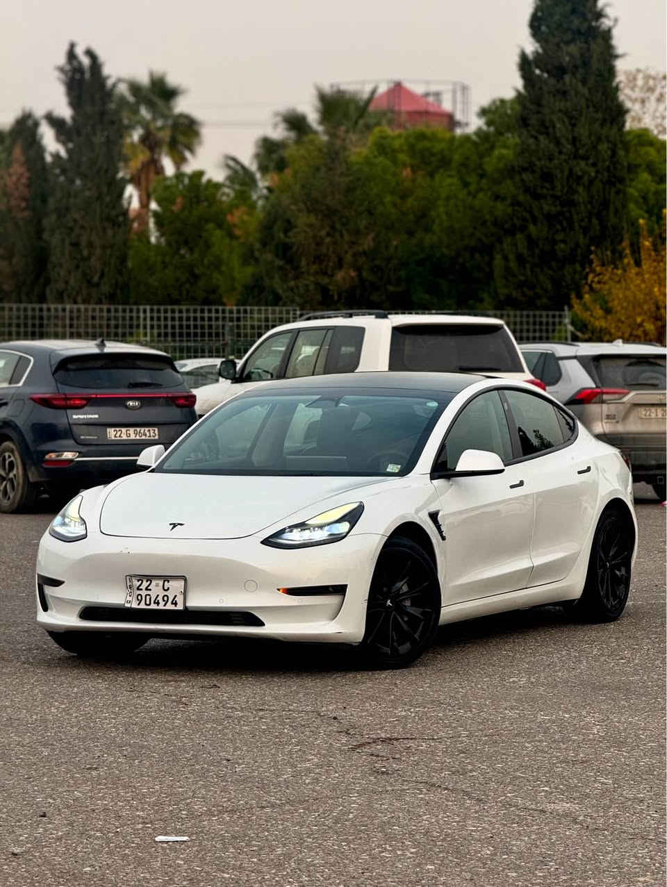 Tesla model 3 2022 بلاش 
کوردی عربى 
تيسلا موديل 3 
سينگل ماتور 
بدون قطرة دواخل 
ايرباك بس برده 
محركات كهربائية كله شرط 
ماشية 60 مايل 
ايرباك بس بردة 
بيه 5 قطع صبغ 
مكان اربيل 
سعر بلاش 139 ورقة 
واتساب ***********
______________________________
تێسلا سینگل ماتۆر 
قەترە ژۆرێ نیە 
ئیرباک بەس توکمە 
کارەبایەت هەموو بە شەرت 
تەنها 60 مايل رۆیشتووە 
پێنج پارچە سبوخە 
لە هەولێر 
سعر بەلاش 139 
واتساب *********** أربيل, العراق
