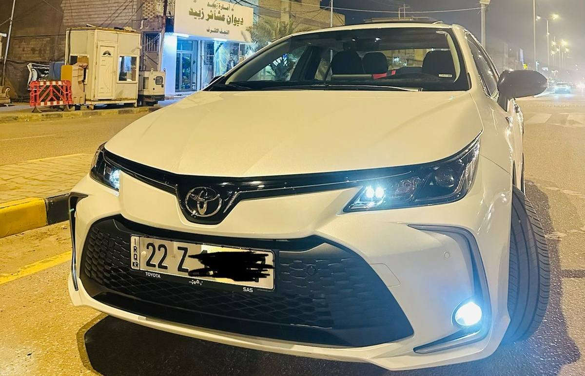 السلام عليكم 
كورلا موديل 2025 خليجي 
السياره شركة ساز
ماشية 6 آلاف 
فول مواصفات للاخير....  1/1
مكفولة كفالة عامة بوضع الزيرووو 
بصمه 

سلايت 

محرك 1800 بنزين

شاحن موبايل 

حساس امامي خلفي 

تحكم ستيرن فول 

شاشه اصليه 

كامره اصليه 

ترحيب عن قرب 

اشاير مري

لد امامي 

لد خلفي 

سبير منازل 

السياره بأسمي
بيها مكانين بارد بسيط 
وبعد بيها مواصفات اكثر

رقم صاحب السيارة 
***********

السعر :: اطلبه بالتعليقات يصلك خاص 📩

#ادارة_الصفحه ⚡

ملاحظه / 🔴
مدير الصفحه غير مسؤول عن بيع وشراء واصوليات السياره نحن صفحه لعرض السيارات فقط.
