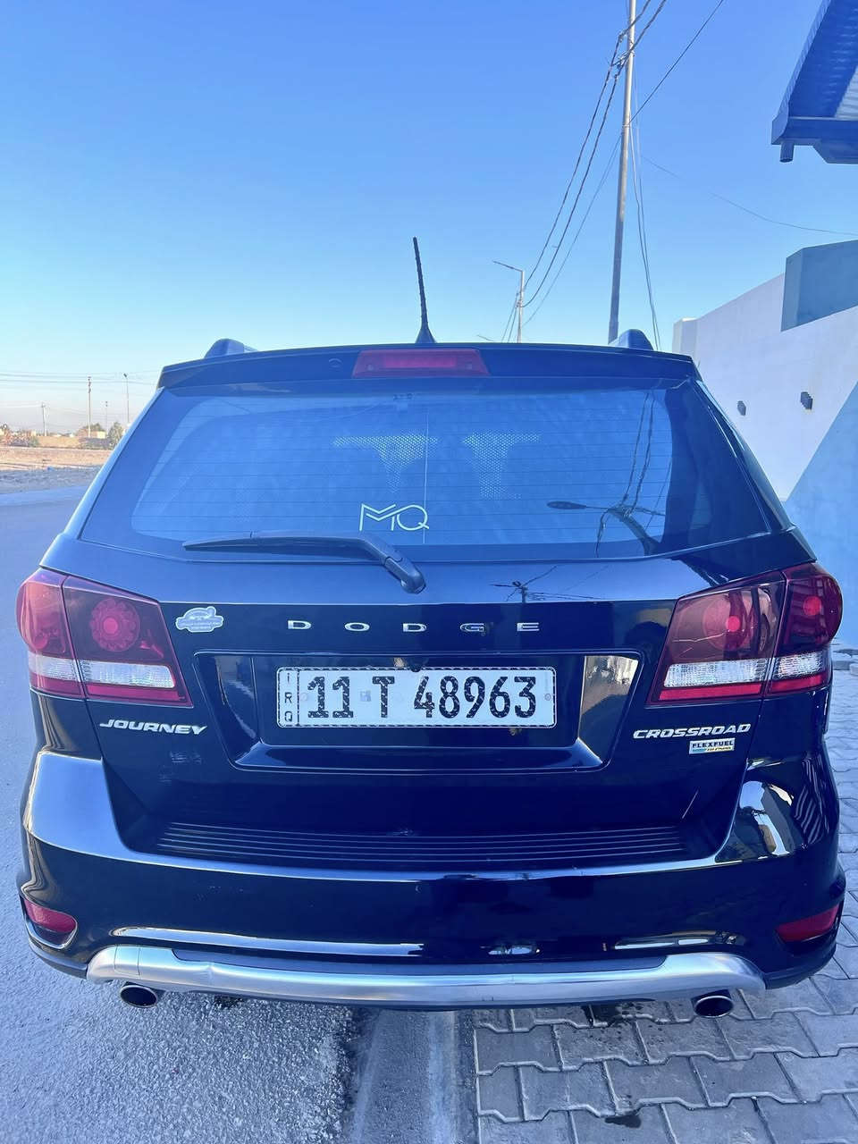 السلام عليكم ورحمه الله 
للبيع دوج جورني كروز رود 2018 بدون حادث كلين فقط فتح باب خلفي وبيه صبغ وبارد قليل جاملغات الاماميه 
عداد السياره 130 كم رقم بغداد انكليزي سنويه بإسمي 
المواصفات 
1- محرك 6 سلندر 
2- شاشه كبيره
3- تبريد ثلاث قطع 
4- 7 راكب 
5- مخابأ سريه 2 
6- كاميرا خلفيه 
7- تحكم ستيرن 
8- بصمات ابواب 
9- كشن كهربائي 
10- راديتر ثلاث سراوات 
11- تدفئة كشن 
صورة السونار موجوده 
السعر 165 بيه مجال قليل 
رجاءآ اذا متشتري لاتخابر ***********
