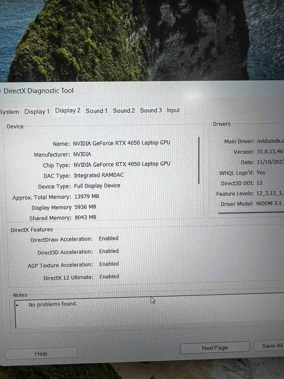 السلام عليكم.. شباب متاح لاب توب acer nitro 15  cor i7 جيل 13 هارد ssd512 رام 16 كارت شاشةnvidia geforce rtx 4050المهتم يتواصل خاص او على الرقم ***********
