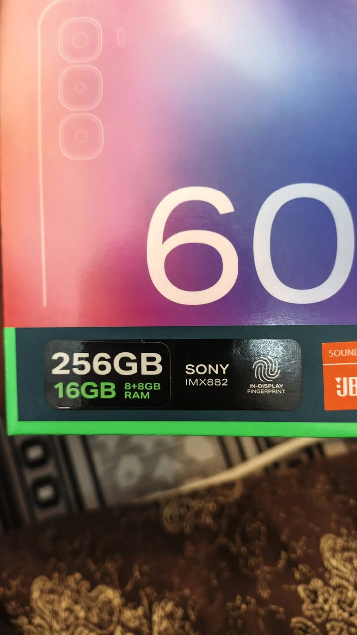 السلام عليكم موبايل انفنكس هوت 60برو بلس جديد ماصار شي من اخذته ذاكره 256رام16 كاميرا من سوني جهاز نضيف بنسبه98٪100 الجديد مالته ب260الف.. رايده ب180.. لا تكسر بالسعر بس الشراي يطلبي خاص او واتساب ***********
