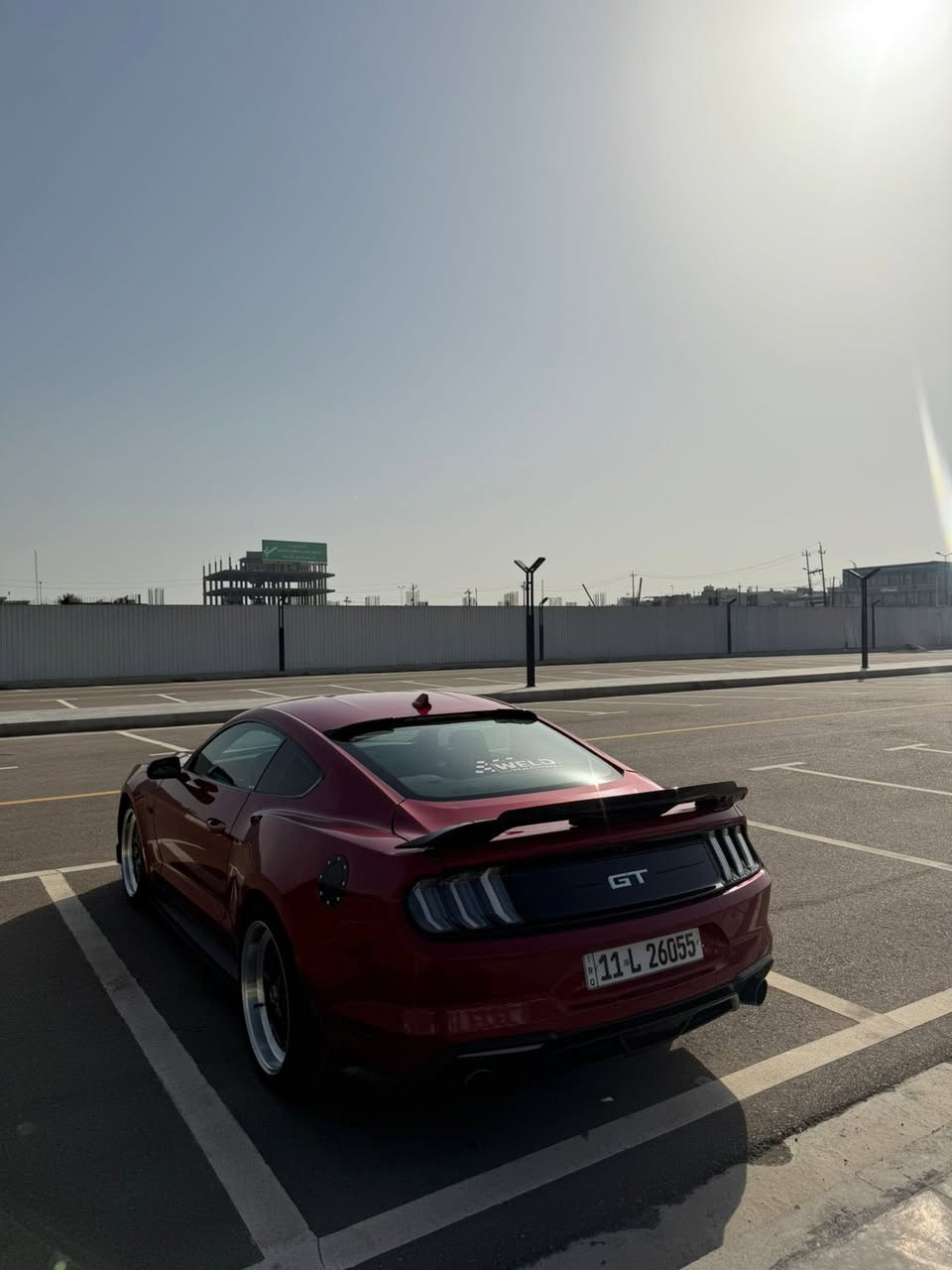 سلام عليكم
موستنك ايكو بوست 2022
سياره كامله لاخر حباية 
بيها ٣ قطع 
مراوس ب GT

مكاني الكاضمية 
***********
