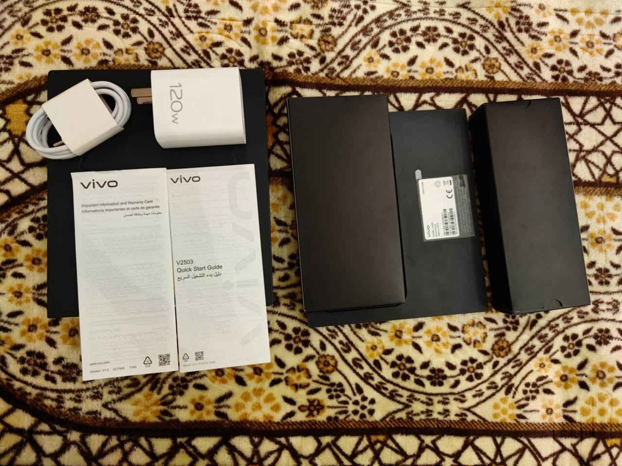 سلام عليكم من رخصة صاحب الكروب 
VIVO X200 FE 

الجهاز غني عن التعريف نضافة كلش عالية ملحقات كاملة استخدام قليل 

نسخة عالمية 

ذاكرة 512 

سعر 825 وبي مجال للشراي  ورحمه إلى موتاكم إذا تشوفون السعر غالي اتركوا كلمة طيبة اصعد المنشور 
 

نضافة 99./.المكان جكوك الكاظمية ***********
