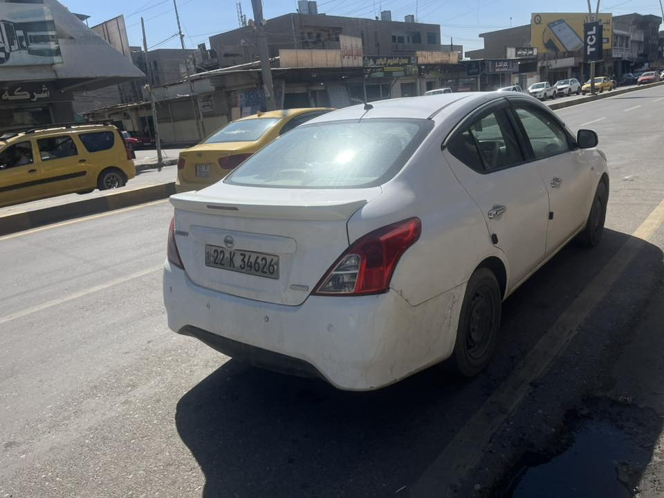 نيسان صني هندي مديل ٢٠١٦
ثلاث قطع صبغ جاملغ امامي وبابيت صفحه النفر 
كير مكينه شرط سنويه الى ٢٠٣١
السعر ٩٣وبيها مجال بسيط
***********
***********
