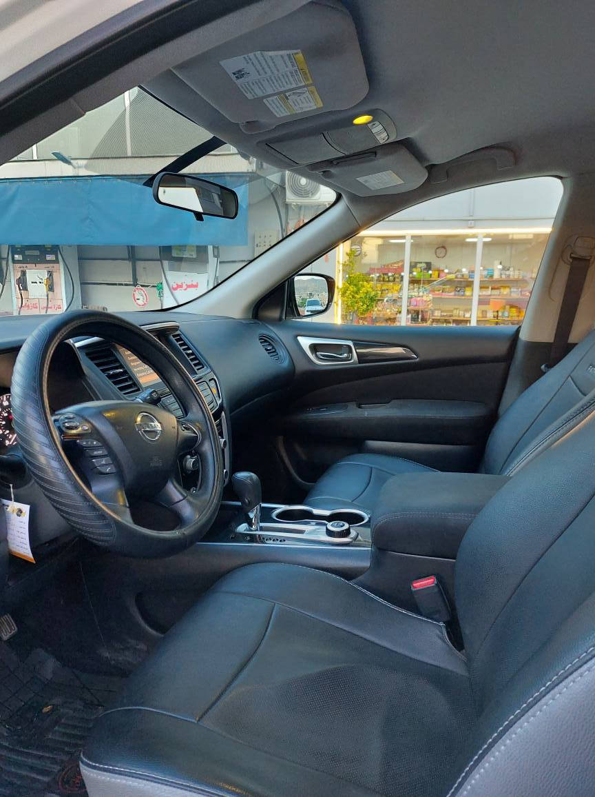 نيسان باثفندر موديل 2017 ✅  
اللون ابيض / مواصفات امريكية ( S)    ✈️
بيها بخ أمريكى. بدون صبخ وبدون حادث 🇺🇸
بصمة / دبل اكسل / شاشة كبيرة/ فاليوم
تعديل السرعة / 3  مقاعد / ويل كب / تبريد مركزي 
ماكينة ستة بستون 3.5 / V6 
المسافة المقطوعة : 120 الف ميل
السعر ( 170 ) ورقة 
رقم والسنوية بأسمى .
موبايل / *********** نشوان
,.......,......................................
نیسان پاسفاندەر  ✅
مۆدیل 2017 رەنگی سپی    ✈️
مواسەفات ئەمریکی ( S ) 🇺🇸
بەخی امریکی / هیج بۆیاغی وحادسە نیە 
بەصمە/ دەبل اکسل / شاشە گەورە / ڤۆلیۆم
تەعدیل سورعە/3مەقعەد / ویل کەپ / 
تەبرید مەرکەزی/ مەکینە شەش پستۆن V6  ✈️
120  میلی رۆیشتووە 
نەرخ ( 170 ) وەرەقە 
ڕەقەم و سەنەوی بە ناوی خۆم .
موبايل / *********** نشوان أربيل, العراق
