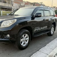 تويوتا برادو 2013 خليجي ماشيه 260 الف بلاد محرك كاز تبريدها 3 قطع عالا...