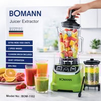 خلاط BOMANN • خالي من BPA • سرعتان