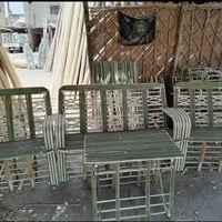 جريد النخل • كراسي وكرويتات • أثاث حدائق