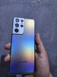 سامسونك s21ultra ياباني ذاكرة 256 مبدل ضهرة وبي فطر بالگلاس بسيط واضح ...