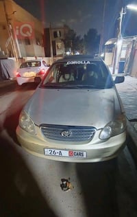 تويوتا كورولا  موديل 2008 رقم صلاح الدين تحول مباشر بااسم المشتري  اخو...