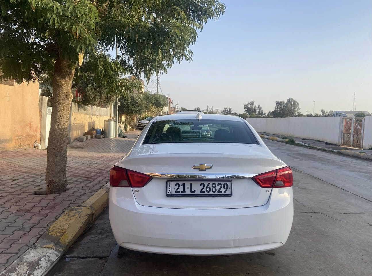 شوفر امبالا مواصفات LT
موديل 2017

ماشية 191 كم

گير محرك كفالة بشرط

رقم شمالي دولي   ارقام سنوية جديد 2030

تخم تاير جديدويالة اصلي

مواصفات شاشة قاصة + كاربلي + كشن جلد كهربايي

لايتان زنون اصلي + تحكمات استيرن + كامراة دوارة

تبريد خلفي + لد نهاري + صدر امامي جديد

سيارة بل واقع احلا من صور 

بيها صبغ قطعتين  بونيت وجاملغ جهة سكن صبغ

مكفولة من دواخل او شاصي 

مكان سيارة  ديالى خانقين 

سعر 129

سيارة جديدة بل واقع احلا من صور  

 للأستفسار ***********
