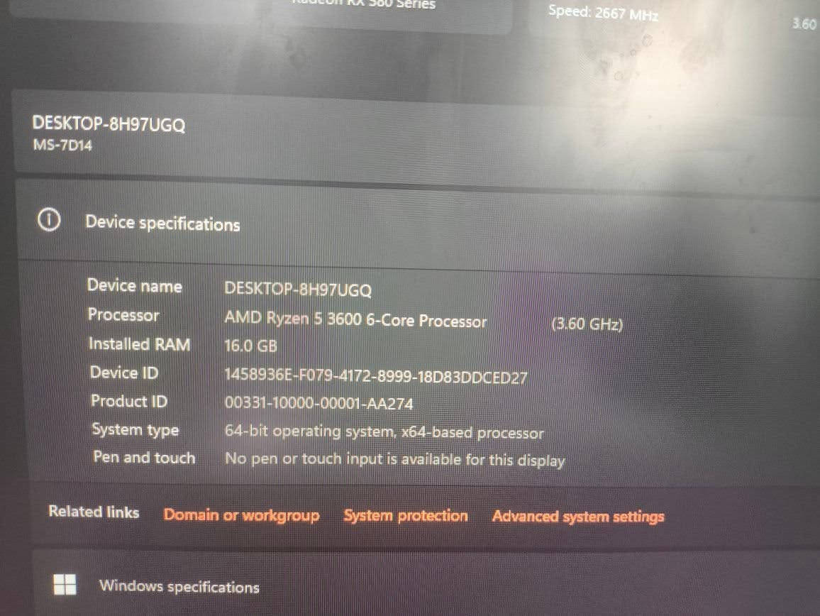pc للبيع المواصفات بالصور السعر ٥٠٠ وبيه مجال بسيط للاتصال ***********
مكاني بغداد الدورة شارع ابو الطيارة
بي سي كامل ونضيف ومفعل وندوز ١١
