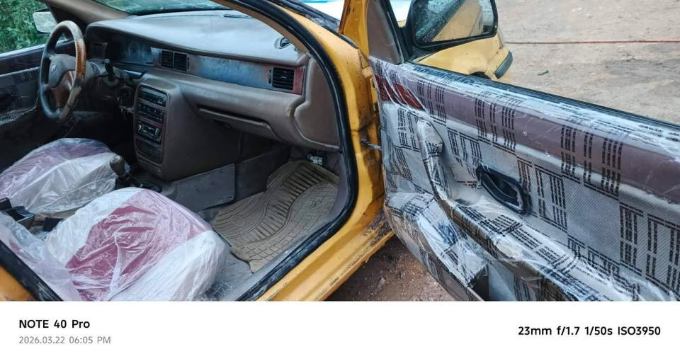 السلام عليكم ورحمة الله وبركاته سياره سمند 2017رقمها بغداد مابيها كلشي غير بس ضربه بالجنطه الورا ومرجعه ومرتبه كلش نضيفه ولولد عنده عمليه ويريد يبعها متوازي كلش رايده 30 وبيها مجال للشراي رقم صاحب السياره /*********** 

مكلف بالنشر
