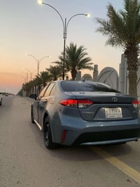 كورلا وارد امريكي حادث جاملغ وبنيد  موديل 2021  موصفات LE  لايت زنون  ...