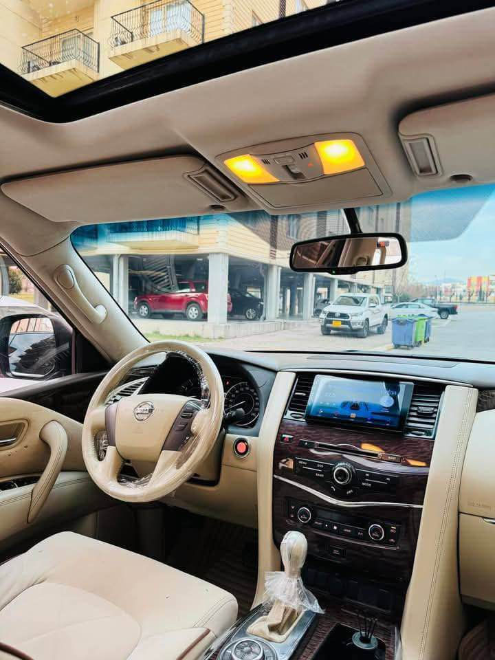 Nisan patrol
2013
خليجي Se
سياره نضيفه كلش 
ضرر نص جملغ كمل موضح بسونار
سلايت سلاجه صندوق شفت 
مانع انزلاق فور ويل 
حاسات اماميه و خلفي 
ايباد و DVD
ارع تايرات جديد صدر جديد 
سياره مكفول من نقص
مكاني كفري ديالى
شراي يخابر.  
كلشي موضح 
*********** كيفري, ديالى
