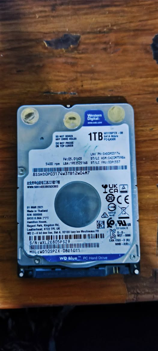 Ssd512 و hdd 1T للبيع بس بيهم خلل
الssd يتصل بالحاسبة و صورته موجودة بس يرجع يفصل تلقائي،
و الهارد العادي من احاول اسويله فورمات تطلع خطا موحود بالصور 
ادفع اي سعر مكاني موصل حي سومر
***********
