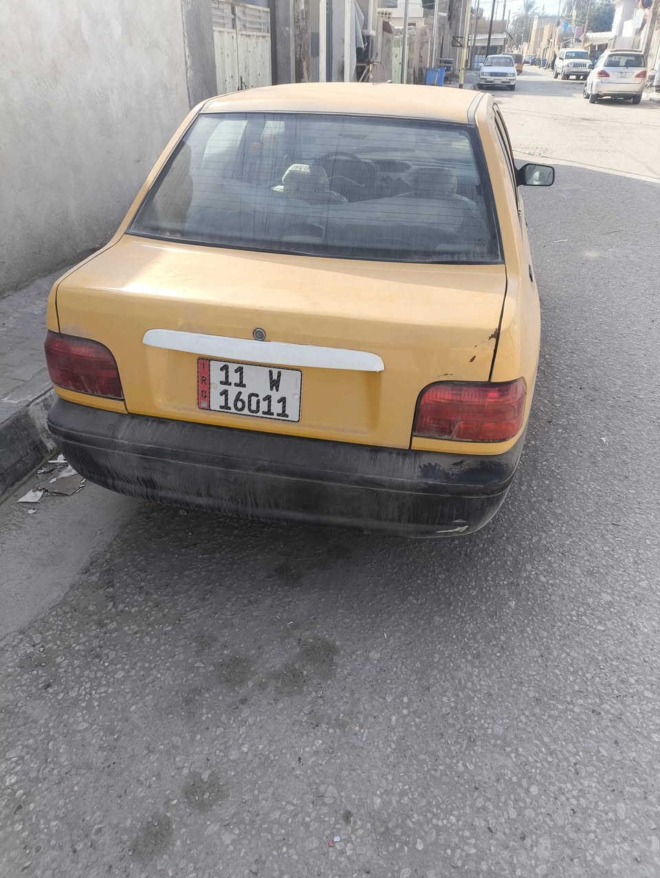 السلام عليكم سايبا موديل 2015 رقم بغداد مشروع وطني راعيه بكربلاء سنويته 2027 مصفره هيئه وغرامات كهربيات كله شغاله السعر 34وبيه مجال بسيط مكاني كربلاء ***********
