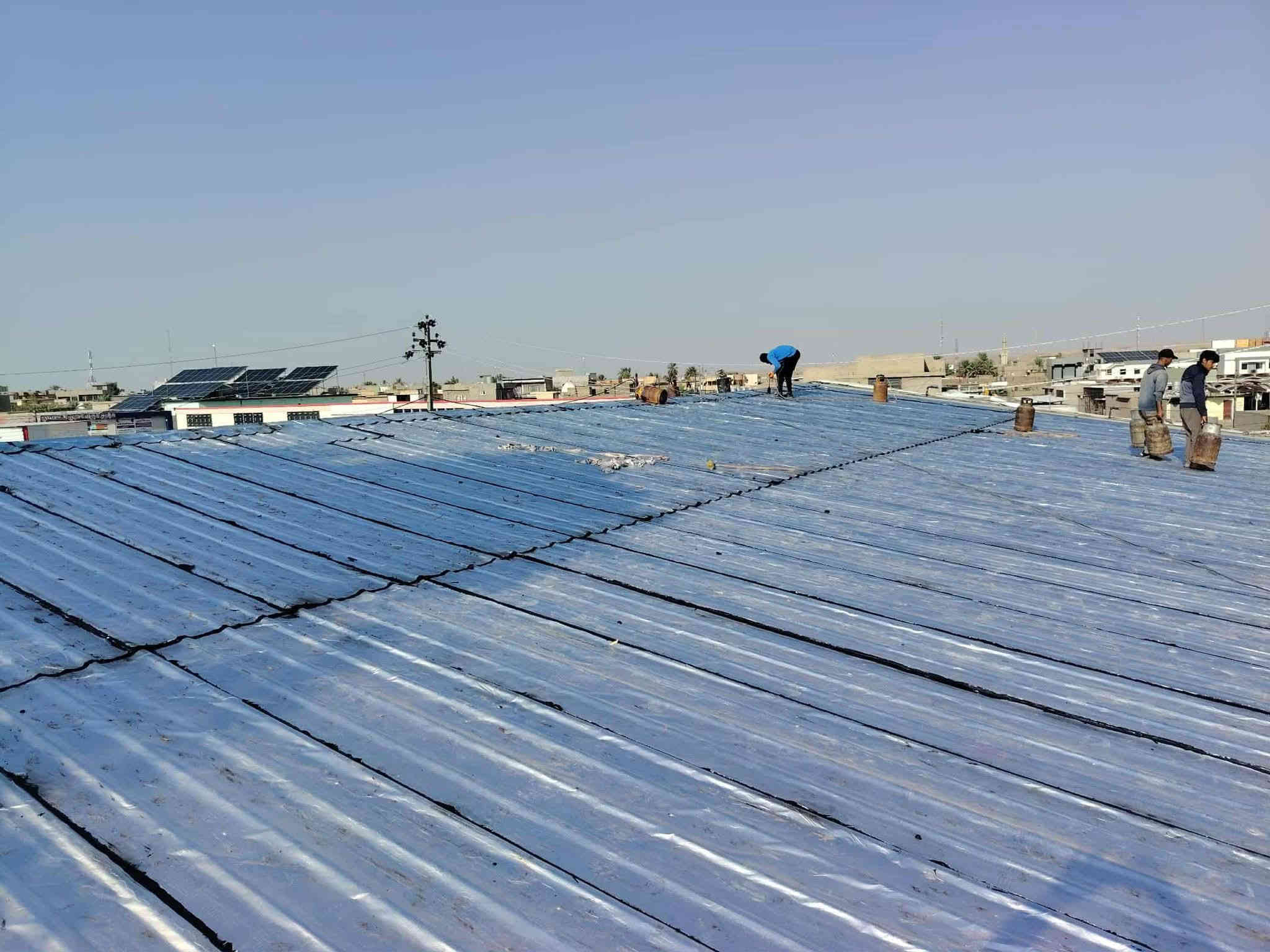 سارع وحمي بيتكً من تسرب الماء والرطوبه وايضاً عاكس للحراره اسطح وجدار خارجي  بوصل ضمان 
عدنه نوعيات مختلفه كل الأسعار داخل الإعلان 
    ***********
***********
*********** 
إيطالي درجه اولئ وزن ثقيل 321  بخمسه ونص الف 

ايطالي درجه اولئ الالمنيوم.هايبر   المتر خمسه الف 

نعمل جميع مناطق محافظه نينوئ  عملنا هو بالأصل مخافه الله وبوصل ضمان من الشركه تضمن بيه حقك 
ولدينا عروض خاصه للمساحات الكبيره ونتعامل مع المجمعات ودوائر الدوله بوصل ضمان والفحص مابعد العمل 
مكونات ماده الابزوكام هي 
ماده سلفونيه الالمنيوم ال الألياف النسيجيه الزجاجيه والقماش الحراري وماده القير الدرجه اولى ومواد تصلب 

موقعنا 
حي البكر قرب جامع البديع مقابيل حركه بابليون
زورو موقعنا لضمان حقك
