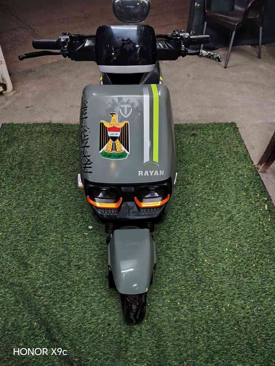 ماطور ريان للبيع شرط بطاريات وملف وكامل الماطور  جديد لوك بي عيب واحد بس الكفر شويه مفطور اخويا الصغير موكعه ومسوي السعر 700 وبي مجال رقمي *********** بي واتساب.
