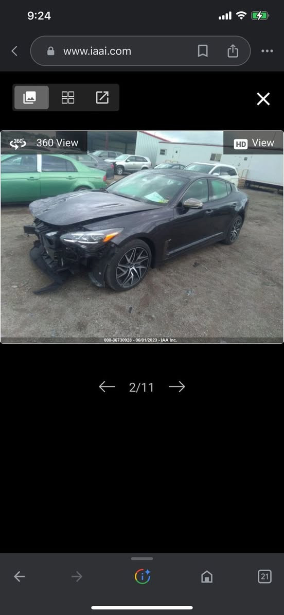 ⭕️سلام عليكم
⭕️ستنكر 2022 gtline 
⭕️محرك 2500ل
فول مواصفات للاخير كلش
- ماشيه حاليا 78  الف كيلو 
-حادثها موضح بالصور جاملغ وبنيد جاملغ صبغ وبنيد مبدل نفس اللون بدون لغد وشواصي وبدون ايرباك 
السياره رقم معوقين مثنى ب اسمي شخصيا يعني الوكاله مني
⭕️للاستفسار :***********
السياره صارلها اكثر من سنتين عندي واني مدخلها وع ايدي دهن اصلي وبانزين محسن اللللله يشهد متوازي ع بيعتها 160 نزلت من سعرها بحكم الضرف قفله يولد
ادمن ثبت المنشور ممنون منك
