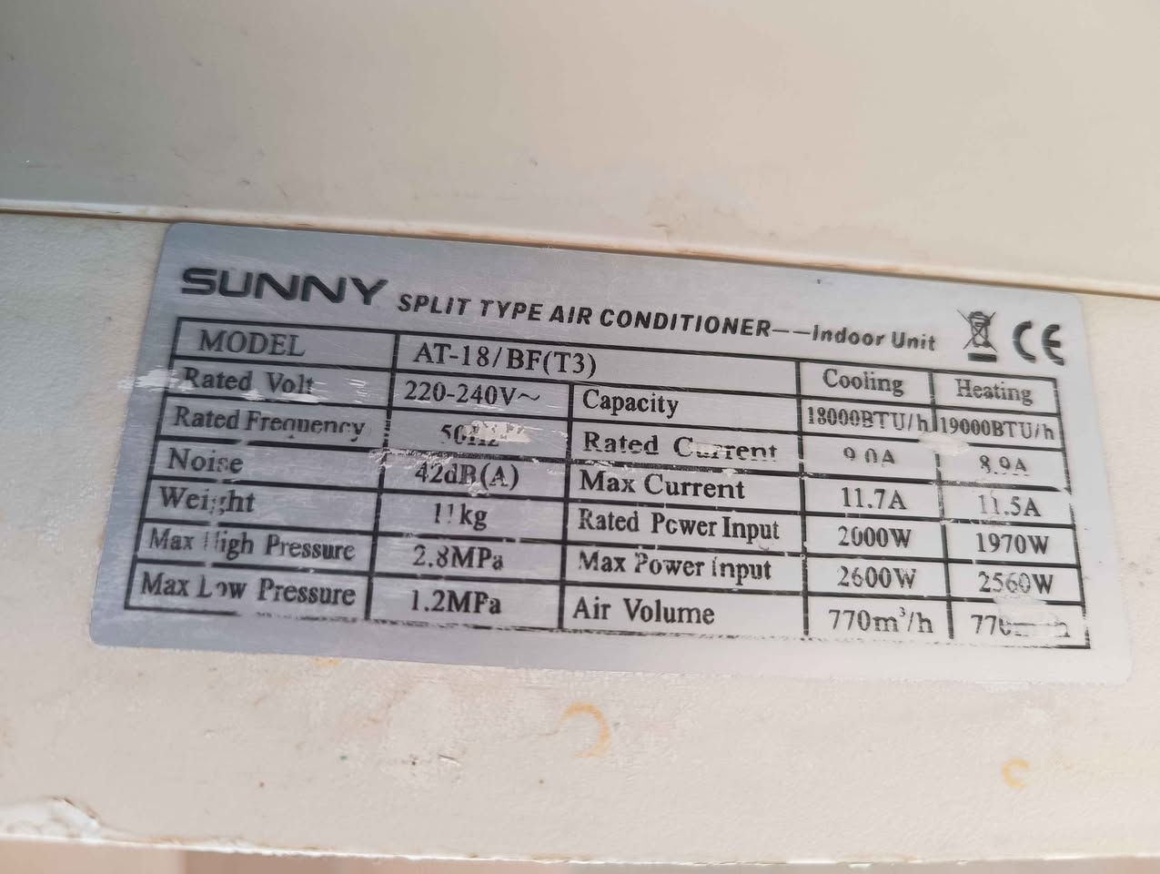 دوو سبليت بۆ فرۆشتن یەکەمیان جۆری LG دوو تەنە ئەوەی تریان جۆری sunny تەنو نیوە هەردوکیان خاوێنن غازی بیلادیان تیایە بە کامل ئەشیاوە نرخی هەردوکیان ٥٠٠ هەزارە شوێنم بحرکە هەولێر. سبلیتین للبیع نوع الجی طنین ونوع سنی طن ونص بها غاز بلادي بشرط وشغال مع ملحقاته سعر ٥٠٠ الف موقع بحركة اربيل أربيل, العراق


**إذا كنت صاحب هذا الإعلان وتريد حذفه لأي سبب، رجاءا أرسل رسالة إلى الدعم الفني**