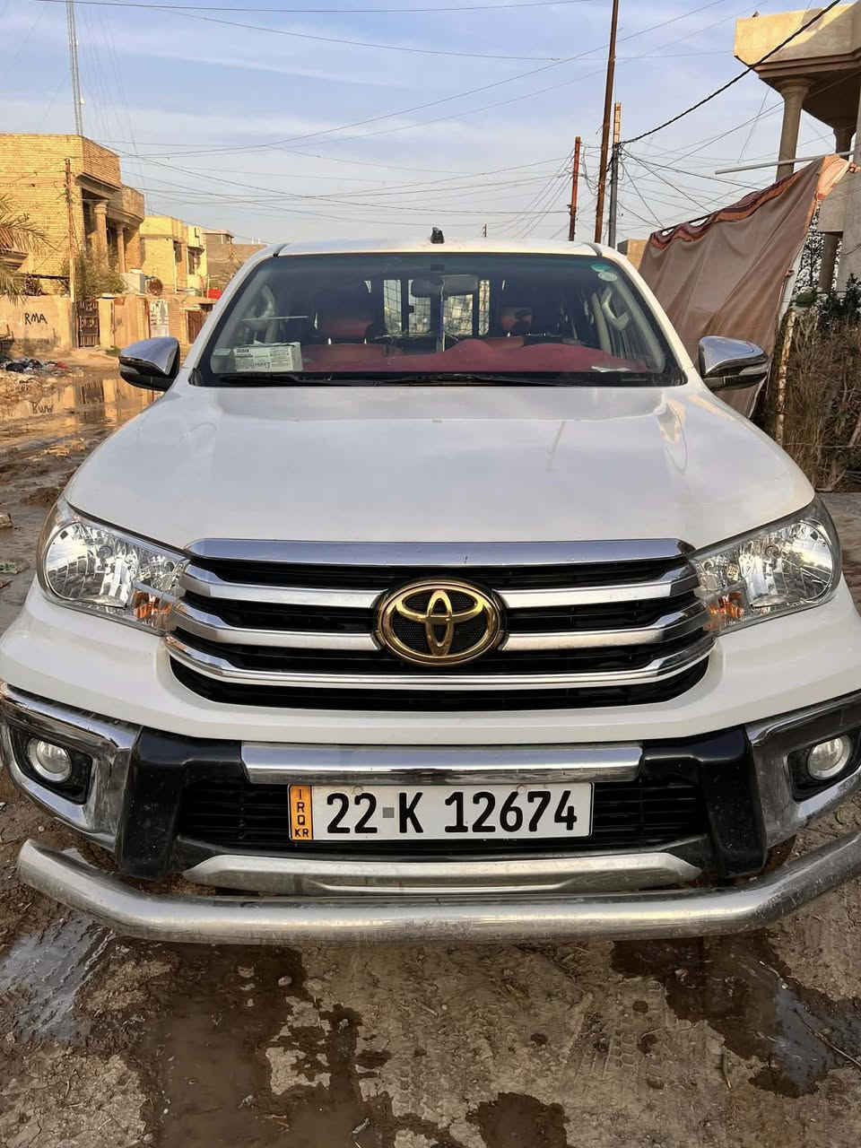 السلام عليكم
هايلوكس موديل 2017 وارد سعودي سيد نهرو فول مواصفات 1/1 عالية 4*4 اوتوماتيك كلين كشنات اصلي وكاله قماش قطعتين تبريد 
ماشية 85 كيلو رقم اربيل باسمي ثاني يوم تحويل سنويتها لل20230
السعر 260  متواجد على الواتساب ***********
