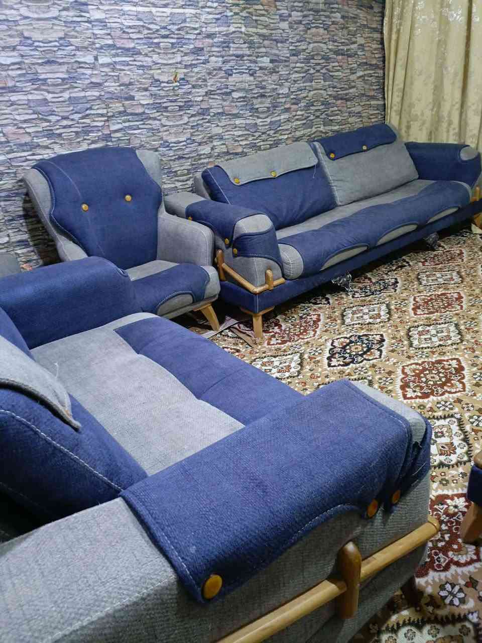 تخم تركي 5 قطع 10 نفرات سرير قماشه كتان الاصلي كلش حديث وجديد وثقيل 400 بي مجال قليل الولد ماخذا بمليون ونص... الي يريده يتصل ع الرقم  ***********او يراسلني @إشارة
