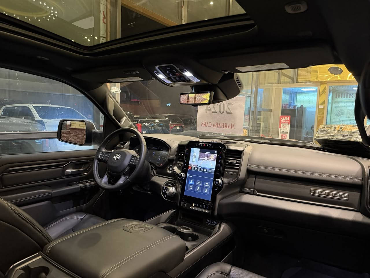 MCA IRAQ 
——————————
BRAND : RAM 1500
CLASS : SPORT
ENGINE : V8 - 5.7L - 4x4
STATUE : CLEAN TITLE كلين تايتل 
YEAR : 2024
PRICE : $$
COUNTER : 14.000 MILE
IMPORTING : وارد كندى 
ADRESS : Erbil , أربيل شارع ١٠٠م صف دائرة گمرگ
FOR IFORMATION CALL US :
MARHABA CARS 
 📞 : ***********
📞 : ***********
