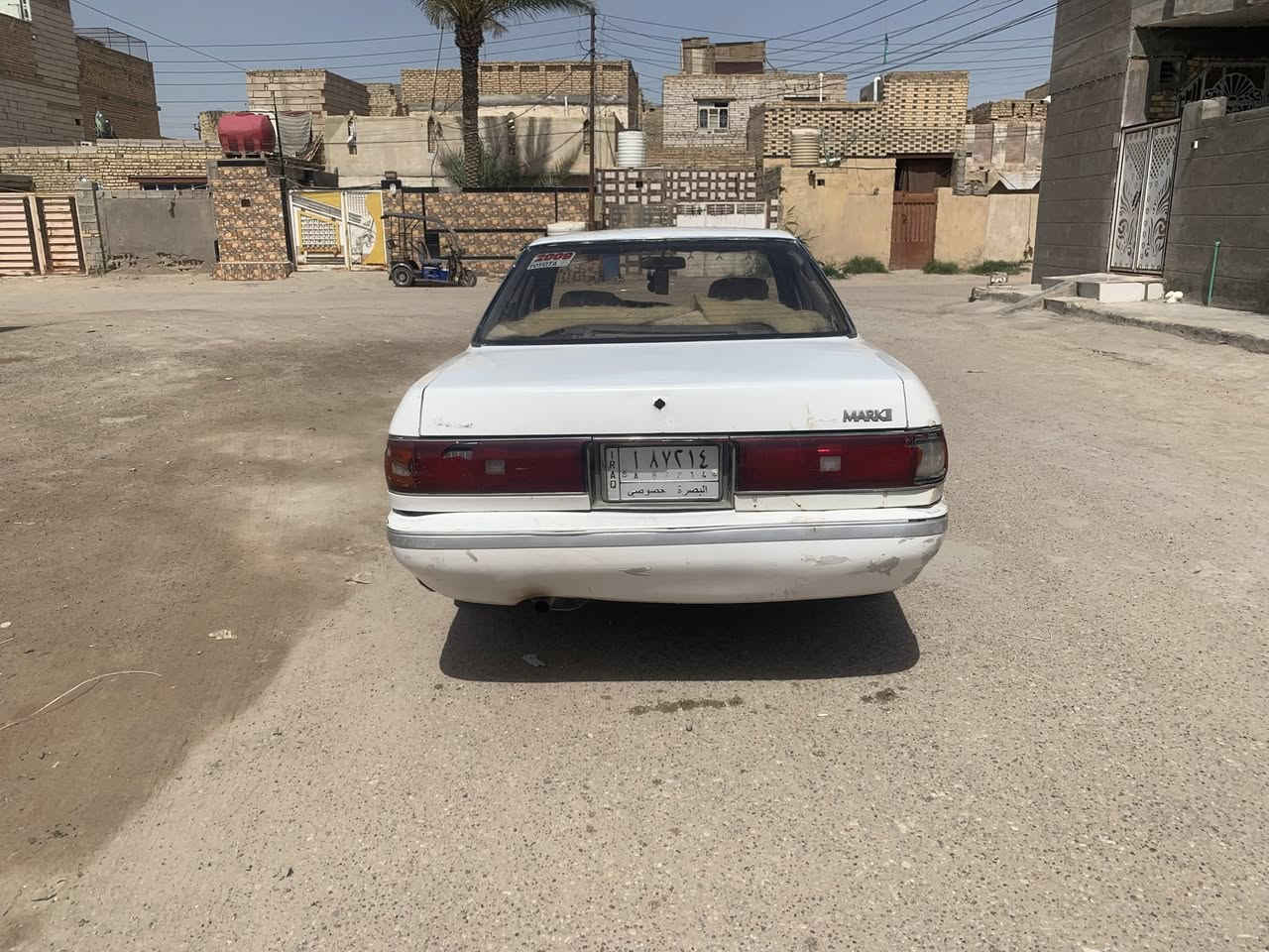 السلام عليكم
مارك للبيع او مراوس

لون ابيض ررقم بصرة راعيه بالشطرة مشروع وطني

مكينه ونجي كتابة حمره ارغب مكينه

مكفولة عيب شرعي أصوليات نقل جثة 

راديتر جديد تخم بلكات ونوزلات 

دوشمة جديد كهربائيات كلها شغالة 

السعر ٢٩ وبيها مجال بسيط

للتواصل ***********
