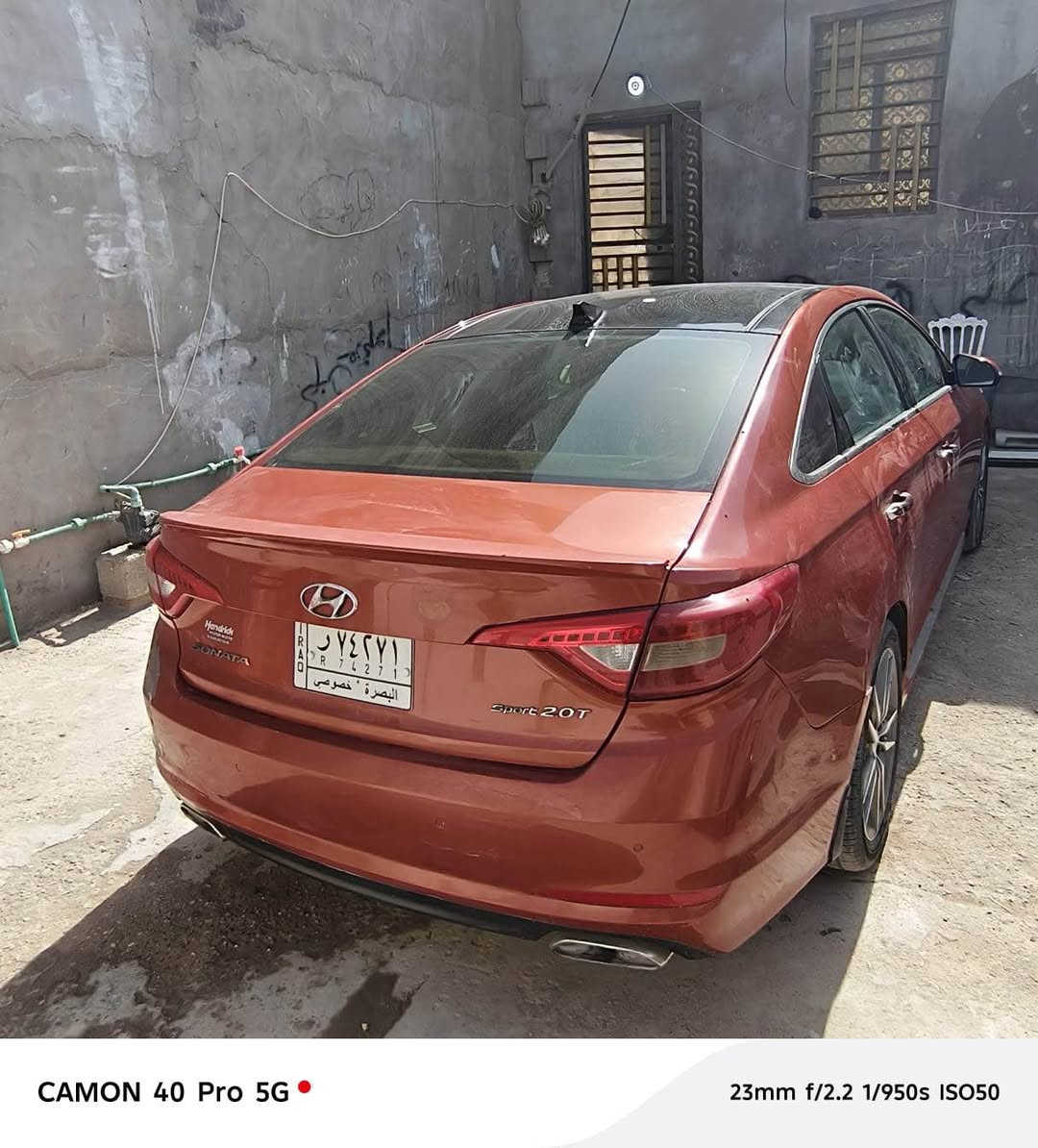 السلام وعليكم سوناتا 2015 فول سنويه ل 27 رقم بصره تدفئة تبريد بل كشنات
رادار 
قياده ذاتيه
كشنات كهربائي 
كشنات خزن
بصمه تشغيل وأبواب
بانو راما 
تحكم استمرت
لايت لد أمامي خلفي
ويل ١٨رياضي
اشاره بل مري 
شفتات استيرن
محرك سبورت تيربو 
بردات خلفيه 
نضام يكو و سبورت 
ساد بريك كهربائي

ستيرن حرف  D
السياره بلبصره 
اني مكلف بلنشر هاذ رقم راعيها ***********
السعر 125 وبيها مجال قليل البصرة, العراق
