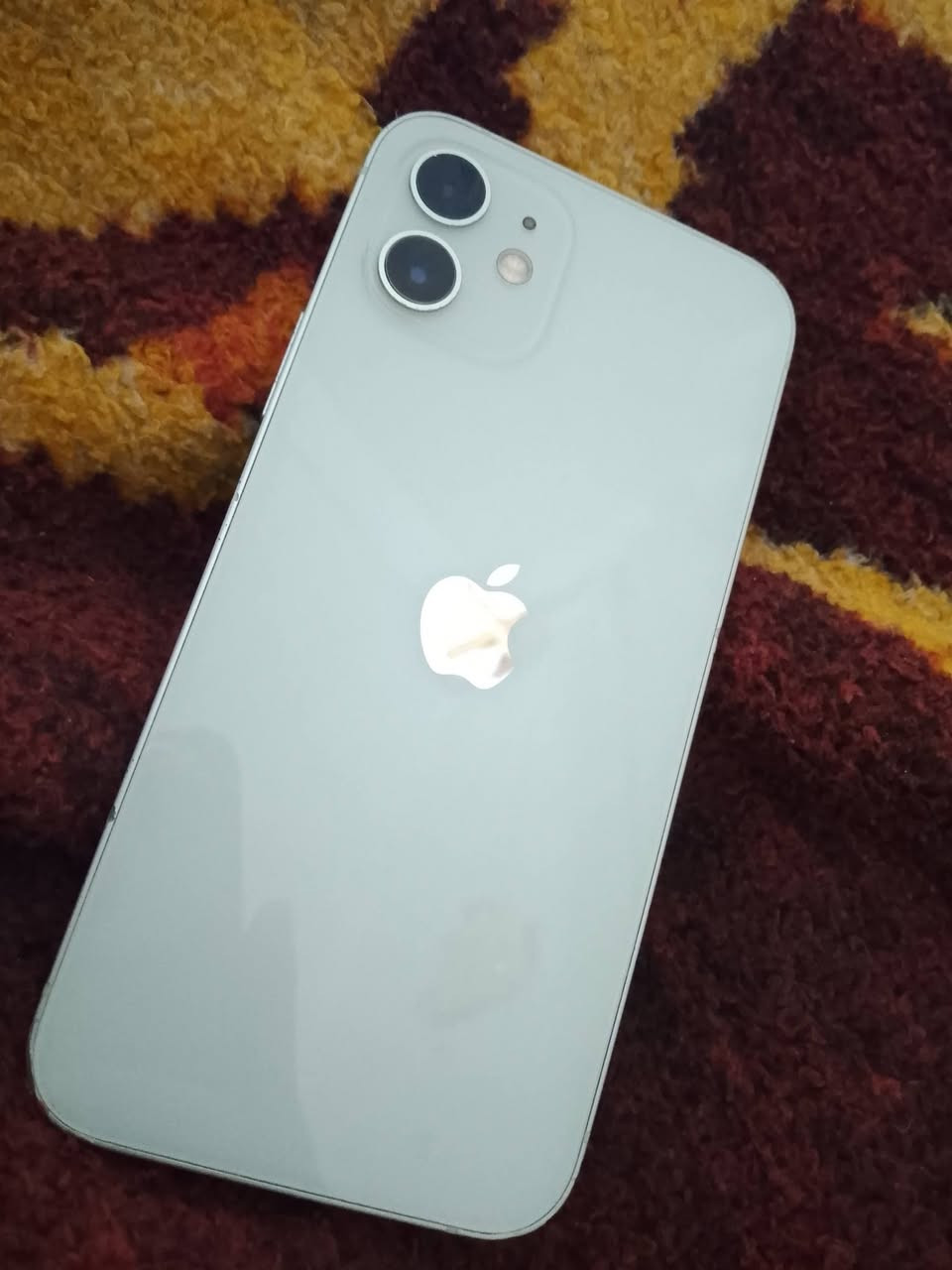 ايفون 12 عادي 
بطاريه 76 الكلاسه مكسوره ومبدل فقط كامره خلفيه الباقي ع وضع الشركه
ذاكره 256
دبل شريحه
250سعره مدينة صدر


**إذا كنت صاحب هذا الإعلان وتريد حذفه لأي سبب، رجاءا أرسل رسالة إلى الدعم الفني**