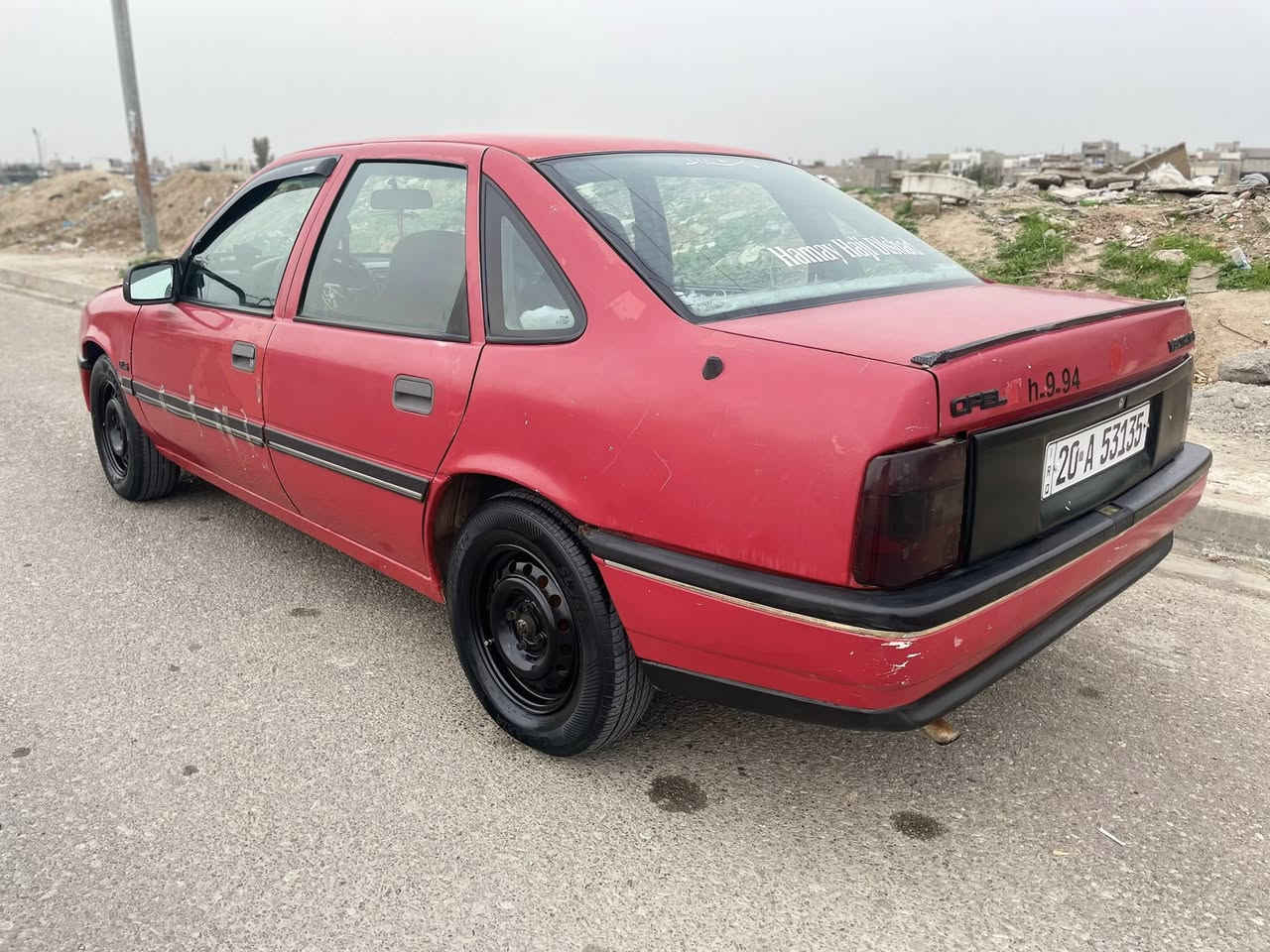 اوبل فكترا موديل 1991 حجم 18 كير عادي تخم صدر 50/100 تخم تايرات 50/100 مصبوغ حزام هزا باقي شهر و يخلص سيارا بسمي سنويه لحت 2030 سعر 36 مكاني كركوك بي مجال حك جيه شراي يخابرني ***********
