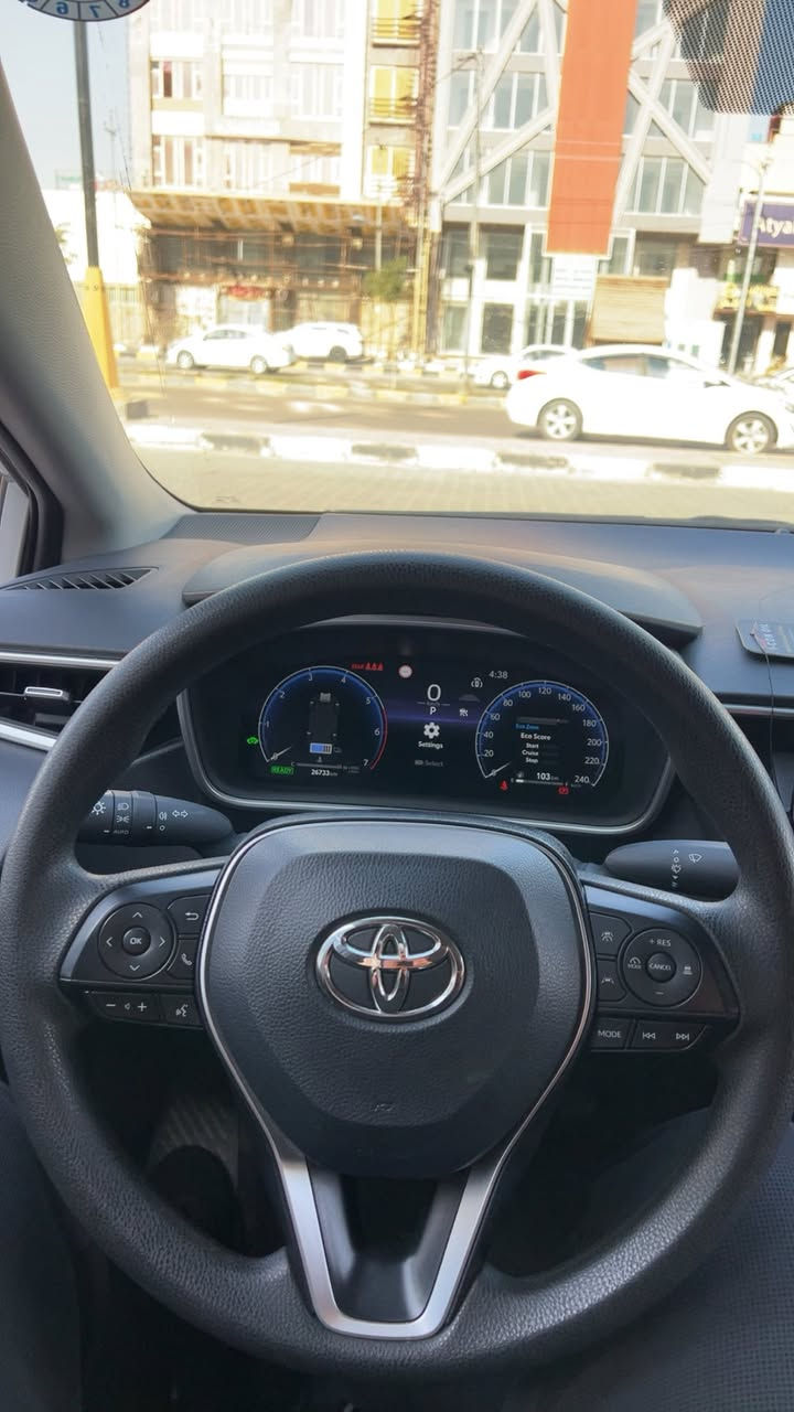 � للبيع: كورلا وارد صيني موديل 2024
السيارة بيه طخه فقط بسيطة موضحة بالصورة

العداد : 27 الف كيلو 

محرك اقتصادي 4 سلندر هايبرد
كير اوتماتيك مناسبة للاستخدام 
اليوم بسبب قلة الصرف 

*مواصفاته معروفه* 
 فتحة سقف 
كاميرا خلفية
دواخل احمر 
قطعتين تبريد 

ABS

نظام مانع الانزلاق

السيارة مكانها النجف الاشرف 
رقم اربيل
السعر 145 $ 

***********
