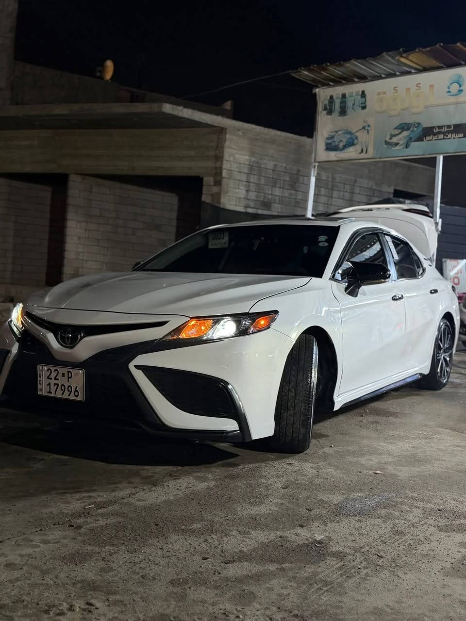 السلام عليكم
كامري موديل 2023

فول بلص 

فتحه سقف 

بصمه +تشغيل عن بعد

نقطه عمياء

هيترات ستيرن +كشنات

تحديد مسار 

رادار امامي خلفي 360 درجه 

محرك 2500 

رقم اربيل بسمي 

تايرات الشركه 

سياره ماشيه 18 ميل 

الضرر باب وجاملغ شرط السونار لا حالوب ولا بادر بشرط 

لونها ابيض ثلجي يعني مو صدفي 

بجم مغلف ببي ايف مال شركه 

مكان السياره موصل 

السعر (((230)))وبيها مجال 

وتساب ***********
