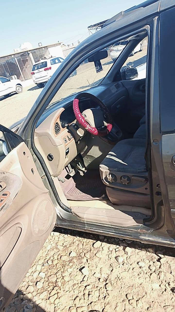 كرنفال موديل 2000
رقم بغداد مشروع وطني 
مكانه السماوه محرك 3000مسكر صارله يومين من شاده شرط ‏‪
تبريد تدفه حداديه غرفه نظيفه كهربائياته كله شغاله عده ملاحظات بسيطه 
مكلف بلنشر للاستفسار الاتصال بالرقم ‏‪0789 374 7065‬‏
