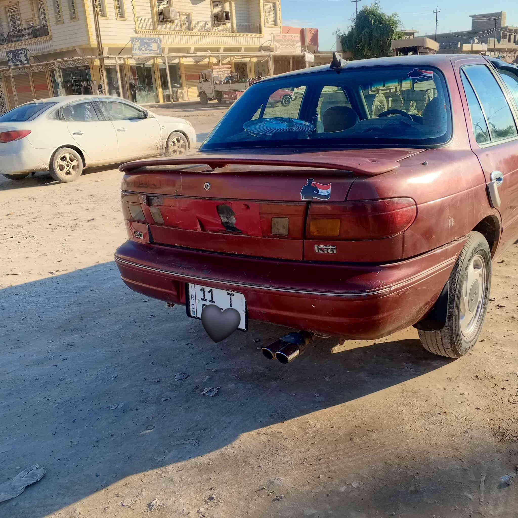 السلام عليكم كيا سيفيا للبيع رقم بغداد دولي سنويه لل28 
تخم تاير جديد. كهربائيات كلها شغاله مكان سياره سامراء السعر 30 .. ***********
