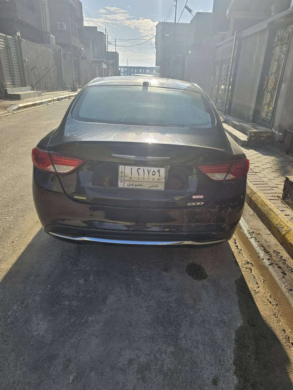 للبيع . كرايسلر c200 موديل 2015 ✅
السيارة داخلة حادث بسيط بدون داخل شرط الفحص

الله شاهد ظرف خاص عندي واريد ابيعها 

السعر 95 قفل رجاءا المايشتري لا يكسر بيها 

حادثها بنيد ومبدل اصلي والباقي تعديل 
 مكان السياره السماوة 
صاحبها موجود تحويل مباشر مايتعبك 
*محرك 2.4   4سلندر

*بصمة باب 

*بصمة تشغيل 

*بصمة صندوق

*كير ماوس 

*كير9نمر

*كروز سرعه 

*تحكم ستيرن 

*اوامر صوتيه

APS مانع انزلاق *

*تراكشن كونترول 

*هاند بيرك بصمه (P) 

*لايت وبكلايت LEd

*حساسات تايرات

 *شاشه كبيره 

*شاشة اعطال 

*9سماعات 

*كامره خلفيه دواره 

*ويل كب 17 البلادي مالها 

*كشنات جلد 

*تايرات نضيفه 

*باتري جديد 

*حدادية نضيفة 90%
***********
