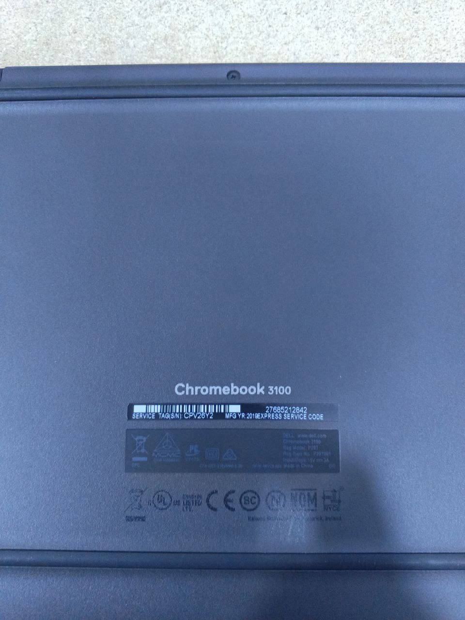 💻 Dell Chromebook 3100
شاشة 11.6 إنج HD
معالج Intel Celeron موفّر للطاقة
رام 4GB
تخزين eMMC سريع
بطارية تدوم ساعات طويلة تحشن تايب سي ع اي شاحن متوفر بالبيت
تصميم متين وخفيف الحمل
مناسب للدراسة، التصفح، والتعليم الأونلاين
السعر 60 الف


**إذا كنت صاحب هذا الإعلان وتريد حذفه لأي سبب، رجاءا أرسل رسالة إلى الدعم الفني**