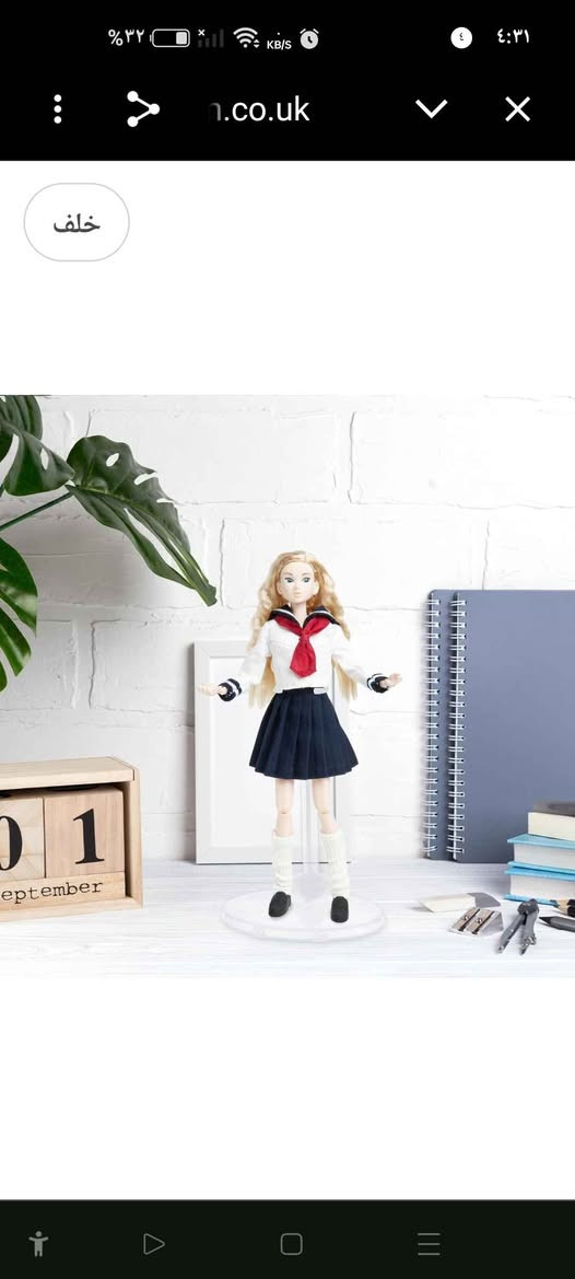 اغراض العاب
حامل دمية باربي شفاف، وهو مصمم لتثبيت الدمى وعرضها بشكل قائم. 
المادة: بلاستيك شفاف متين وقابل لإعادة الاستخدام. 
الاستخدام: يتم إدخال القضيب في القاعدة، ثم تمرير الطرف الآخر عبر مشبك الخصر. 
المقاس: يناسب معظم دمى باربي والدمى المشابهة التي يبلغ طولها حوالي 11-12 بوصة. 
الميزة: يمكن تعديل مشبك الخصر بحرية لتناسب مختلف أنواع الملابس والدمى. 
القطعة الف متوفر كمية البصرة, العراق


**إذا كنت صاحب هذا الإعلان وتريد حذفه لأي سبب، رجاءا أرسل رسالة إلى الدعم الفني**