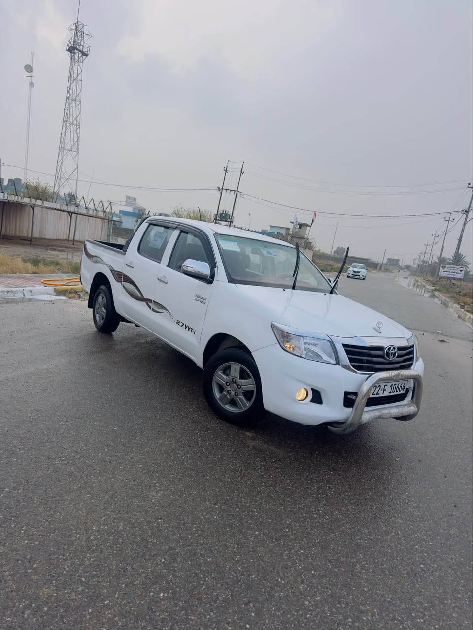 مرزي موديل 2013 رقم اربيل دولي سنويه لل 28 محرك مامفتوح شاصي 12 ضرر  بابين بدون دواخل وبيهه مكانات بارد مكان السياره كركوك الحويجه 
***********
السعر 185 كركوك, العراق
