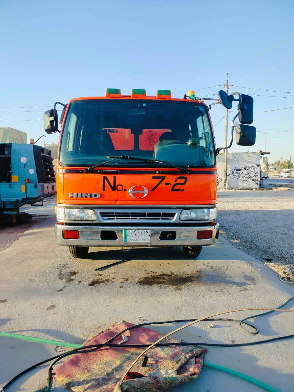 سلام عليكم سياره للبيع هينو كابس نفايات محرك 80  شاصي كفاله راقم بغداد سنويه جديد سياره مكفوله كفاله عامه العنوان الحيدرية خان نص عمود 543#***********#***********#
