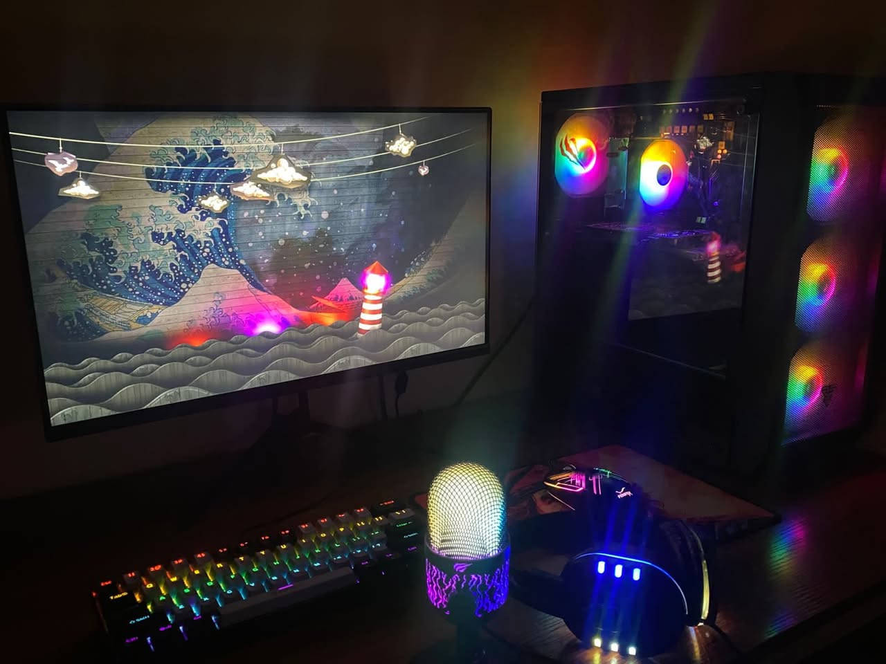 السلام عليكم،سيت أب كامل للبيع ،شاشه pc ماوس كيبورد ،مواصفات : rx580 8g Xeon 2650 v4 16g ddr4 128ssd m.2 hdd 750 psw 650w 80 gold plus اما عن مواصفات الشاشه :game on 120hz fhd 24inch السعر 670 الف مع المايك والسماعه 700 +تجميعه جديده صارله شهر يمي بس ما عجبتني بس عفته وجميع القطع تجي وي كارتونته للاستفسار بالتعليقات وارد عليك


**إذا كنت صاحب هذا الإعلان وتريد حذفه لأي سبب، رجاءا أرسل رسالة إلى الدعم الفني**