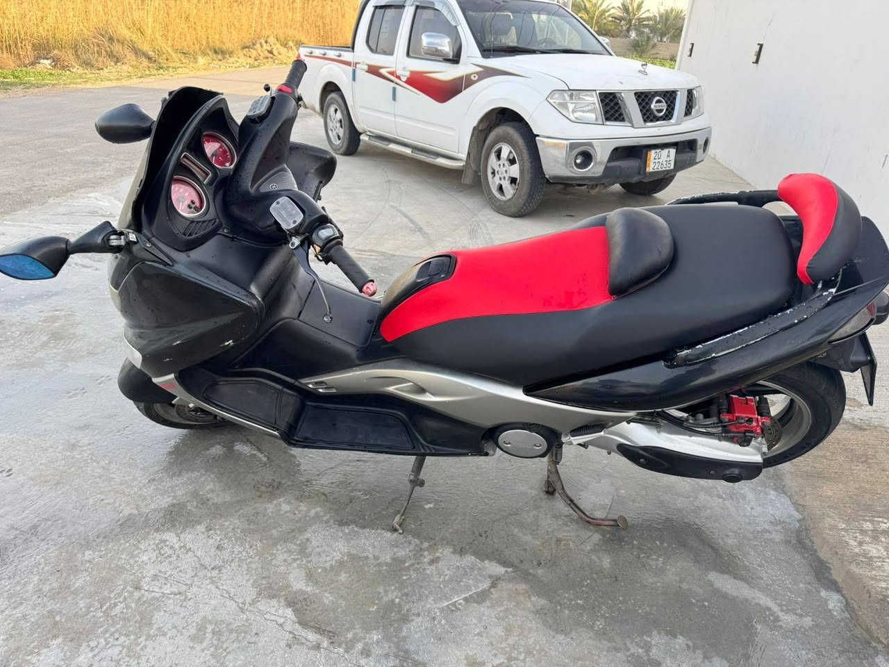 دراجه تيماكس ٢٠٠٨ شلعه قويه ومعدل محرك ممفتوح نوزل *********** سعر خاص او اتصل على الرقم
