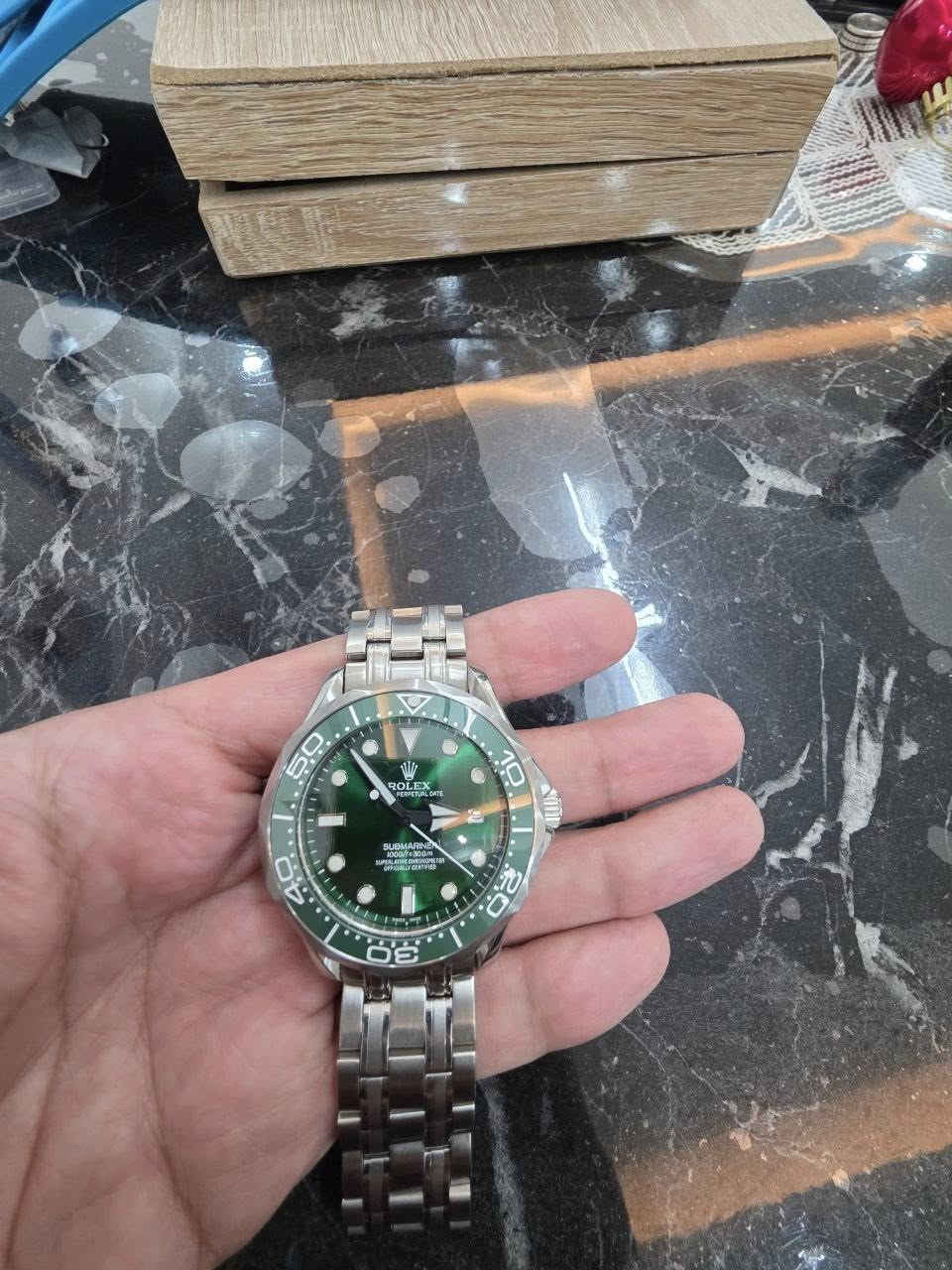السلام عليكم.. روولكس دزاين الأوميگا سبمارين
المكينة ياباني اصلي 24 جوهرة
الكيس غواصين
الصور والفديو يحكم
السعر 125 الف
متوفر خدمة التوصيل 🚚


**إذا كنت صاحب هذا الإعلان وتريد حذفه لأي سبب، رجاءا أرسل رسالة إلى الدعم الفني**