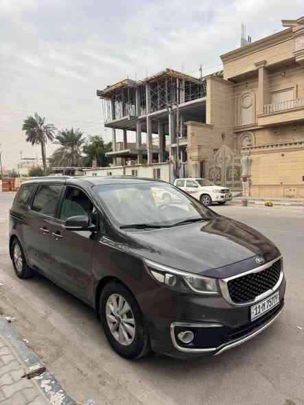 كيا سيدونا 2016 مكفوله ضربه صبغ 
مكينه كير تبريد جاهزه ..تخم تاير جديد 
فول مواصفات …7 راكب 
بيبان كهرباء . صندوق كهرباء . تحكم ستيرن . شاشه . منضومه زنون جديده
تبريد 3 قطع . السياره جاهزه ماشيه 122
رقم بغداد بأسمي مشروع وطني 
السعر 175 بيها مجال …*********** البصرة
