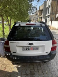 كيا سبورتج 2008 محرك 6 سلندر 2700 سياره بدون صبغ ماشية 201 الف كم  الس...