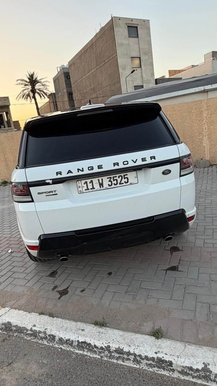 RANGE ROVER
SPORT2016
HSE
رانج روفر _ سبورت
الموديل ـ 2016
لون  ابيض  
داخل مميز احمر بلادي
وارد امريكي حادث بسيط 
جاملغ خلفي صبغ
باب خلفي مبدل لون 
مكينه مبدله جديده كامله 
رقم بغداد مميز
عداد المسافة ـ  105 الف 
عداد الاسطوانات 6 سلندر
السيارة بيها ادامة كاملة من كل النواحي .. 
المواصفات 🇬🇧🇬🇧
♦️داخل احمر
♦️4 كامرات 
♦️الداخل لد - ثلاجة 
♦️بانوراما 
♦️5 بصمات
♦️جنطة كهرباء 
♦️داخل سيارة محدث 
وبعد بيها هواي مواصفات
موفق سونار سيارة 
السعر : 29000 $ 
مكان السيارة بغداد / اليرموك 
رقم التلفون : ***********
