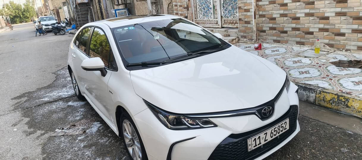 السلام عليكم 
كورلا موديل 2025 هايبرد 
ماشيه 17 كفاله عامه من تبديل وبارد وصبغ 
رقم بغداد شرط التحويل 
مواصفاتها 
شاشه كار بلي 
تحكمات 
مثبت سرعه 
قياده ذاتيه 
فتحه سقف 
كشنات جلد 
كامره دواره 
رادار 
هاند بريد دكمه 
السعر 158 مجال حق الجيه فقط 
مكاني كوت مركز مدينه ‏‪***********‬‏
