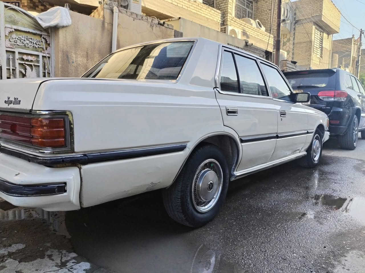 سلام عليكم سوبر 82كير ومحرك ابلادي كير عادي سياره حلوه وجاهزه العنوان واسط الكوت سعرها 45 وبيه مجال ***********
