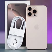 آيفون ١٦ برو ماكس • بطارية ١٠٠٪ • ملحقات كامل